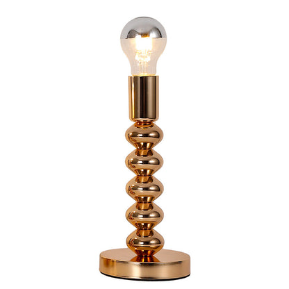 Vintage Metal LED Table Lamp for Bedroom Study Reading